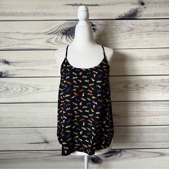 Divided by H&M Black Cheetah Animal Print Tank Top - Picture 1 of 7